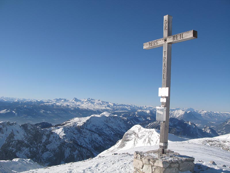 Gipfelkreuz am Großen Tragl